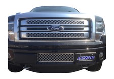 2011-2014 Ford F-150 EcoBoost Chrome Lower Bumper Grille & Intercooler Protector picture