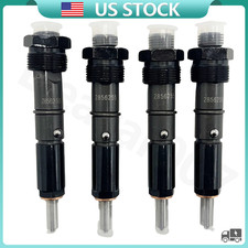 4x 2856255 Fuel Injector for Case Loader 440 440CT 450CT 465 580M 580N 586G 588G picture