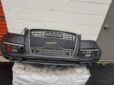 2010-2015 Audi Q7 Front Bumper Cover Assembly Complete Grille Grey 4L0807437H picture