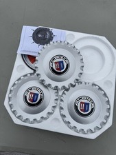 Genuine BMW Alpina Center Cap Hub Cap 36107980127 Silver F01 F02 F06 B6 B7 w/Key picture