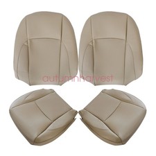 New 4PCS For 07-12 Lexus ES350 Front Bottom & Lean Back Seat Cover Light Tan picture