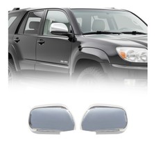 Side Mirror Cover Caps Fits Lexus GX 470 2003-2009 Stainless Steel Silver 2 Pcs picture