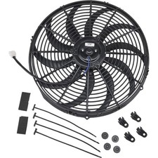LowPro Universal Slim/Thin Electric Radiator Cooling Fan, 16 Inch picture