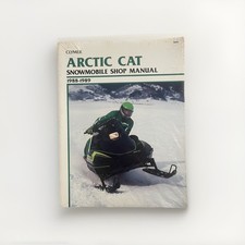 1988 - 1989 Arctic Cat Snowmobile Shop Manual S835 picture