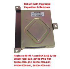 90-91 Honda Accord EX SE TCU TCM Transmission Control Module PX0 PX4 REBUILT picture