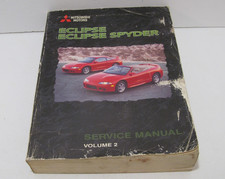 Mitsubishi Motors Eclipse Eclipse Spyder Service Manual 1999 Volume 2 picture