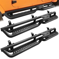 Drop Steps For 2018-2026 Jeep Wrangler JL 4 Door Running Boards Side Bar picture