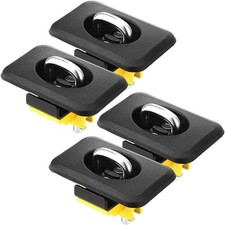 4x Truck Bed Tie Down Anchors Retractable D Rings for Ford F150 Raptor Chevy GMC picture