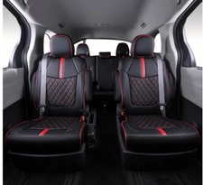 Seat Covers for 21-26 Toyota Sienna 7-seat XLE XSE Woodland Limited Faux Leather picture