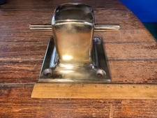 VINTAGE POLISHED BRONZE MOORING BITT, SAMPSON POST/BOLLARD, CLEAT 6