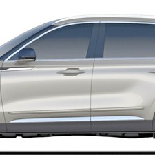 For: Lincoln Aviator 20-26 Painted Side Moldings w/ Chrome Inserts #CF-AVIATOR20 picture