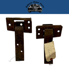 New Old Stock Rear Lower Door Hinges 1949-1952 Plymouth Sedan #1245592 & 1245593 picture