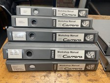 Porsche factory service workshop manuals for the 911 Carrera  Carrera turbo picture