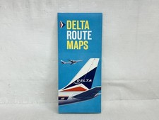 Original 1962 Delta Air Lines Route Maps picture