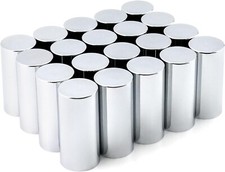 20PCS 33mm Lug Nut Covers Chrome Screw-On 4