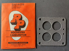 NOS OEM 1952-53 Oldsmobile 4BBL Rochester Carburetor Mounting Gasket 561409 picture