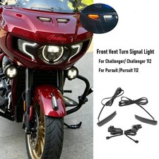 Fairing Vent Insert Led Turn Signal Light For Indian For Indian Challenger 2026 picture