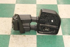 ⚠️DMG⚠️ 17-22 F250 Black Cap Passenger RH Manual Telescopic Door Mirror Signal picture