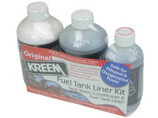 Kreem Combo Kit Gas Fuel Tank Sealer Liner Motorcycle Atv Rust Coating Prep Seal picture