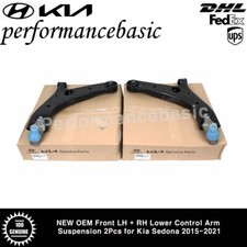 NEW OEM Front LH + RH Lower Control Arm Suspension 2Pcs for Kia Sedona 2015-2021 picture