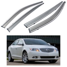 4Pcs Window Visor Vent Shade Rain/Sun/Wind Guard for 2010-2015 Up Buick LaCrosse picture