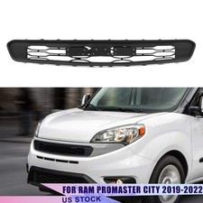 NEW Matte Black For Ram ProMaster City 2019-2022 Front Upper Grille Insert Mesh picture