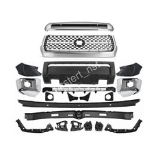 For 2014-2021 Toyota Tundra Front Bumper / Grille Assembly Kit Chrome / Black picture