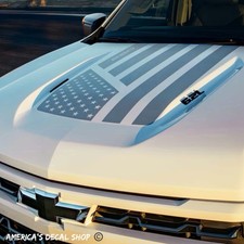 OEM 2026 Chevrolet Silverado 250 Stars & Steel Edition Hood Decal New 1PC Oracle picture