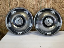 Pair Of Vintage 1958 Studebaker 14-inch hubcap wheel covers picture