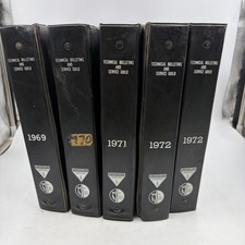 1969 1970 1971 1972 Oldsmobile Technical Bulletins Service Guide Binders *READ* picture