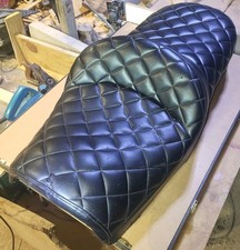 Vintage Diamond King & Queen 1 Piece Seat. 1983 Honda Goldwing GL1100 Interstate picture