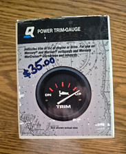 QUICKSILVER MERCURY MARINE  POWER TRIM GAUGE 79-895292Q01 NEW picture