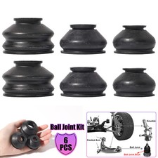 6PC Multipack Ball Joints Dust Boot Cover Track Tie Rods Ends Set Kits Universal picture