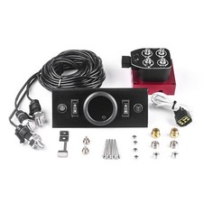 New upgrade Solenoid 4-Valve Air Ride Suspension kit with Gauge & Control Panel picture