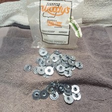 Woodys 48 Pc Gold Digger Hooker Stud Plate Backers Washers NOS 22192 Open picture