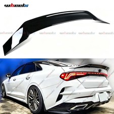 WheelX  Rear Trunk Spoiler Wing For 2021-2024 KIA K5 5th Gen Gloss Black R STYLE picture
