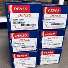 NEW DENSO x6 Ignition Coils For 2003-2020 Toyota & Lexus I4 V6 V8, 90919-02260 picture