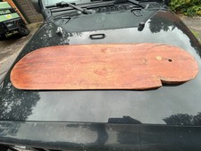 Vintage Original HANDMADE Sailboat Mahogany Rudder Tiller Assembly, no cracks, picture