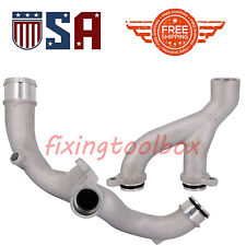 2x Upgrade Coolant Pipe Kit for Land Rover LR4 Range Rover 3.0 5.0L Supercharged picture