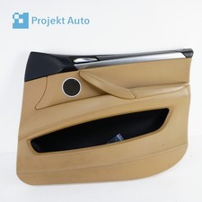 09-13 OEM BMW Front Right Door Panel Bamboo Beige Merino Leather X5M X5 7243432 picture