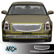 Grill Fits 2006-2011 Cadillac DTS Stainless Steel Chrome Wire Mesh Grille picture