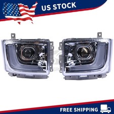 24V Pair For ISUZU NPR-HD NRR NQR 2023-24 Headlights Right & Left Side Headlamps picture