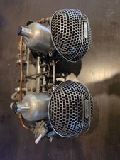 OEM Nissan Datsun 510 Bluebird SSS SU Round Top Dual Carbs & Complete Manifold picture