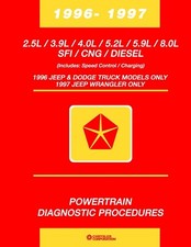 1996 - 1997 Dodge Truck Powertrain Diagnostic Procedures Manual picture