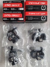 4 Pack Universal Programmable TPMS 315MHz&433MHz Metal Stem picture