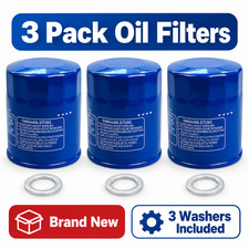 3 Pack OEM Honda 15400-PLM-A02 Oil Filter + Washer Pilot Odyssey Ridgeline picture
