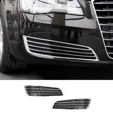 L+R For Audi A8 A8L D4 4H Front Fog Light Cover Lower Grille 2011 12 2013 2014 picture