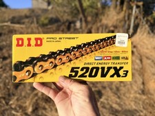 DID M520VX3G120FB 520VX3 X-Ring Gold Chain 120 Links $187 MSRP picture