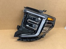 OEM 2023-2026 GMC SIERRA 1500 LED HEADLIGHT CHROME TRIM ACCENT LEFT LH NICE picture