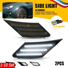 1-10x Bright Dynamic White LED Side Marker Lamps For 17-21 Toyota 86 Base Sports picture